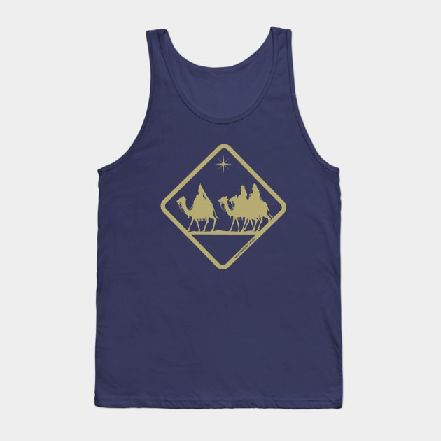 Three Kings Crossing -G Tank Top by MikeCottoArt